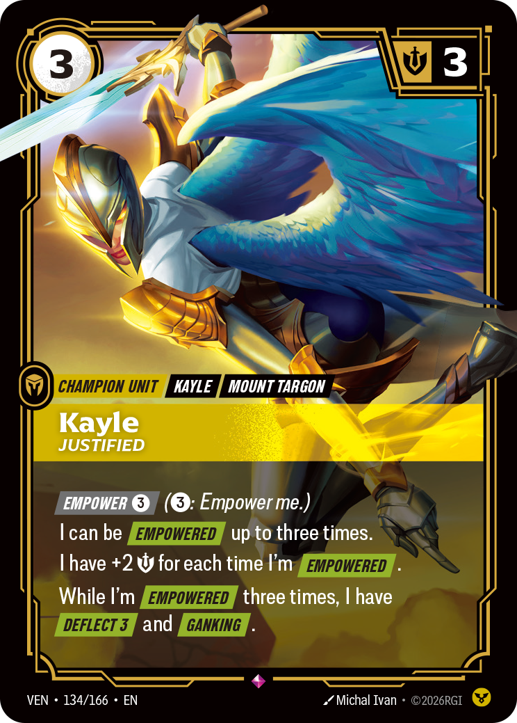 Kayle, Justified (Vendetta VEN-134)