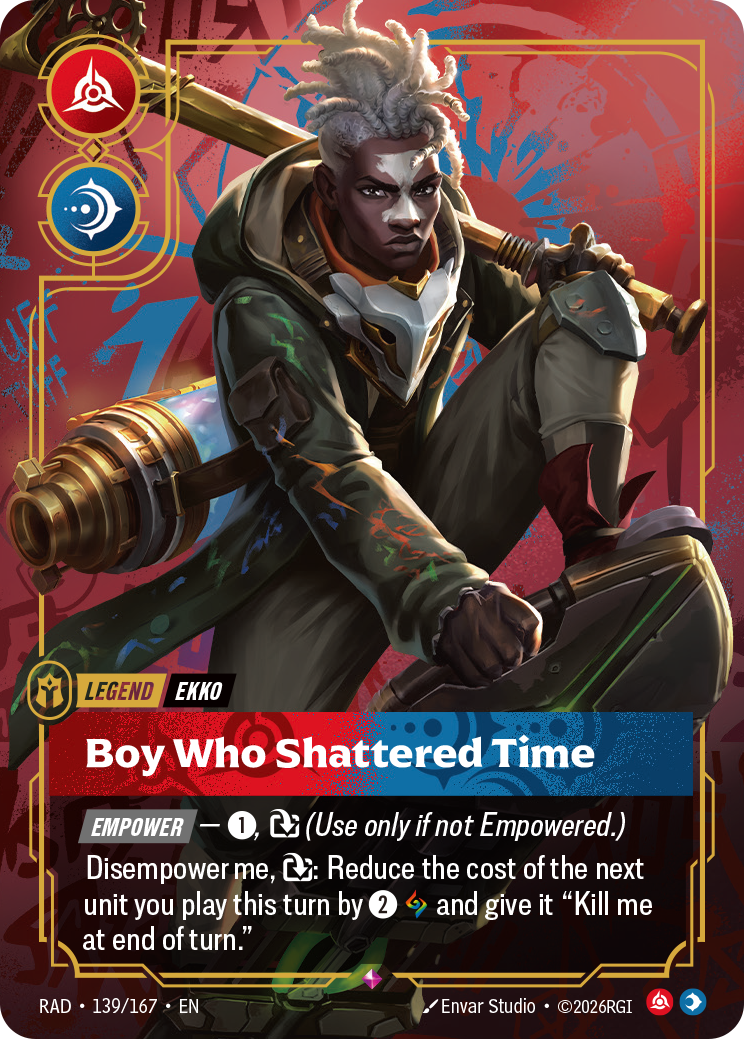Boy Who Shattered Time (Radiance RAD-139/167)