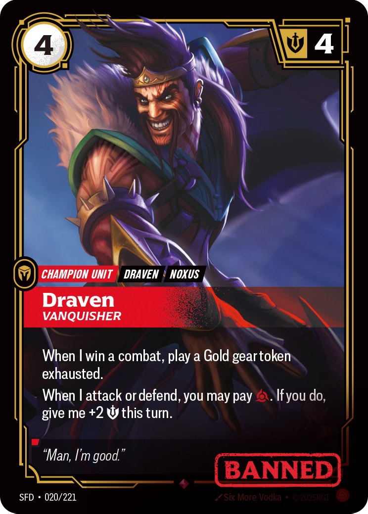 Draven - Vanquisher (Spiritforged SFD-020)