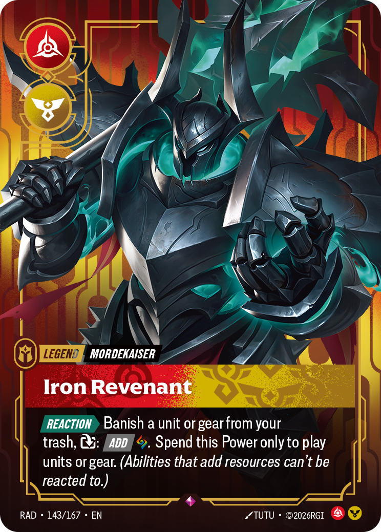 Iron Revenant (Radiance RAD-143/167)