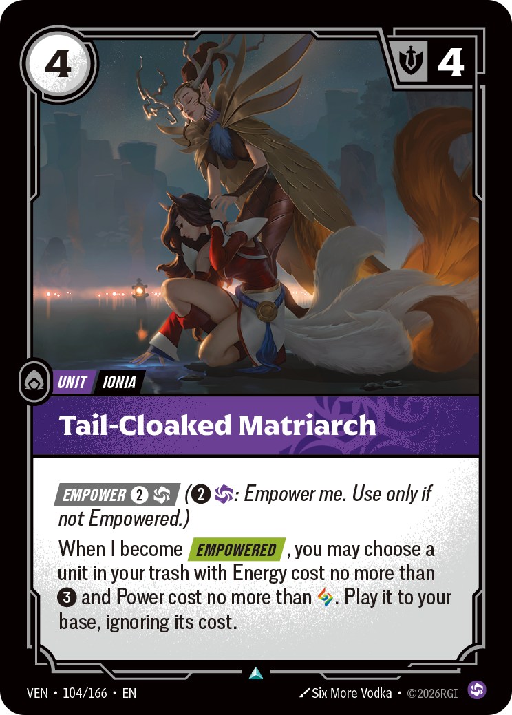 Tail-Cloaked Matriarch (Vendetta VEN-104)