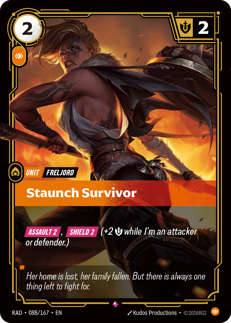 Staunch Survivor (Radiance RAD-088/167)