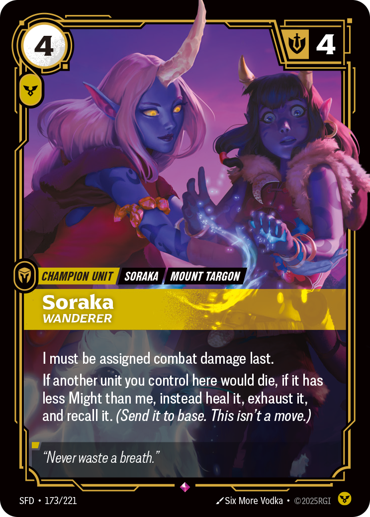 Soraka - Wanderer (Spiritforged SFD-173)