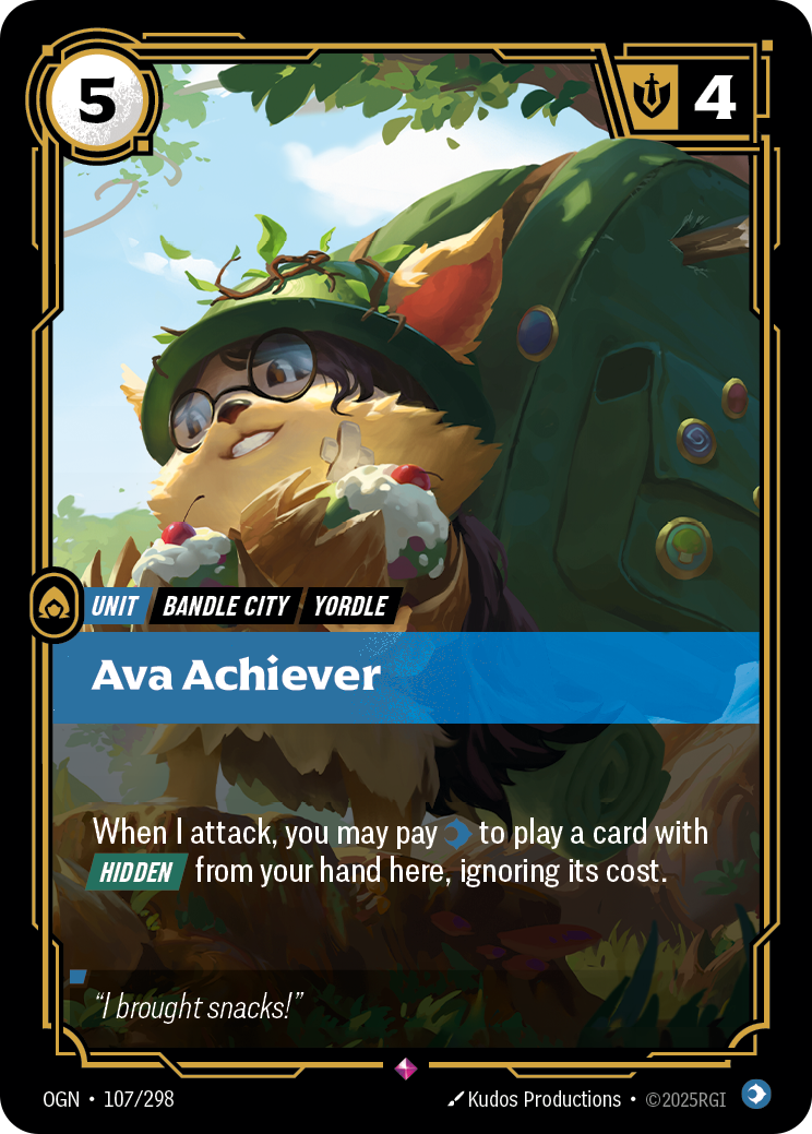 Ava Achiever (Origins OGN-107)