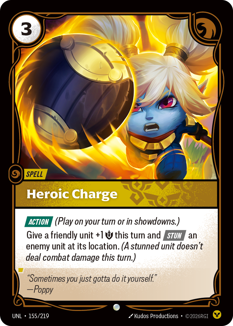 Heroic Charge (Unleashed UNL-155)