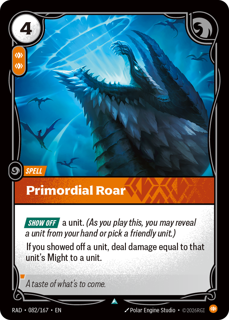 Primordial Roar (Radiance RAD-082/167)