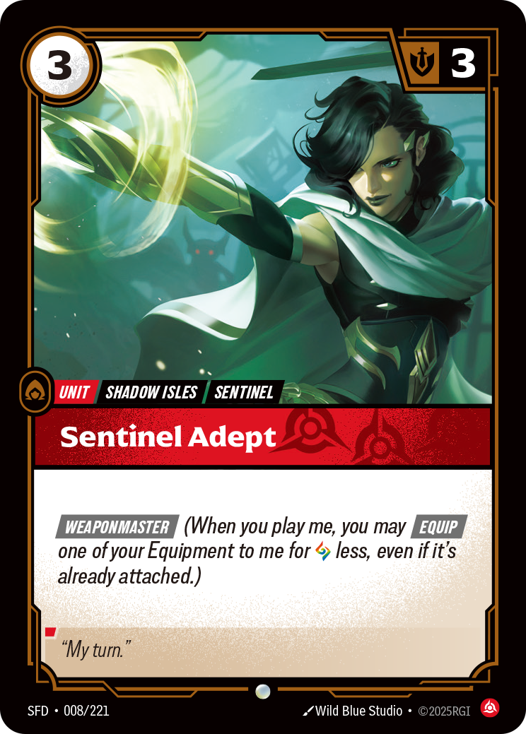 Sentinel Adept (Spiritforged SFD-008)
