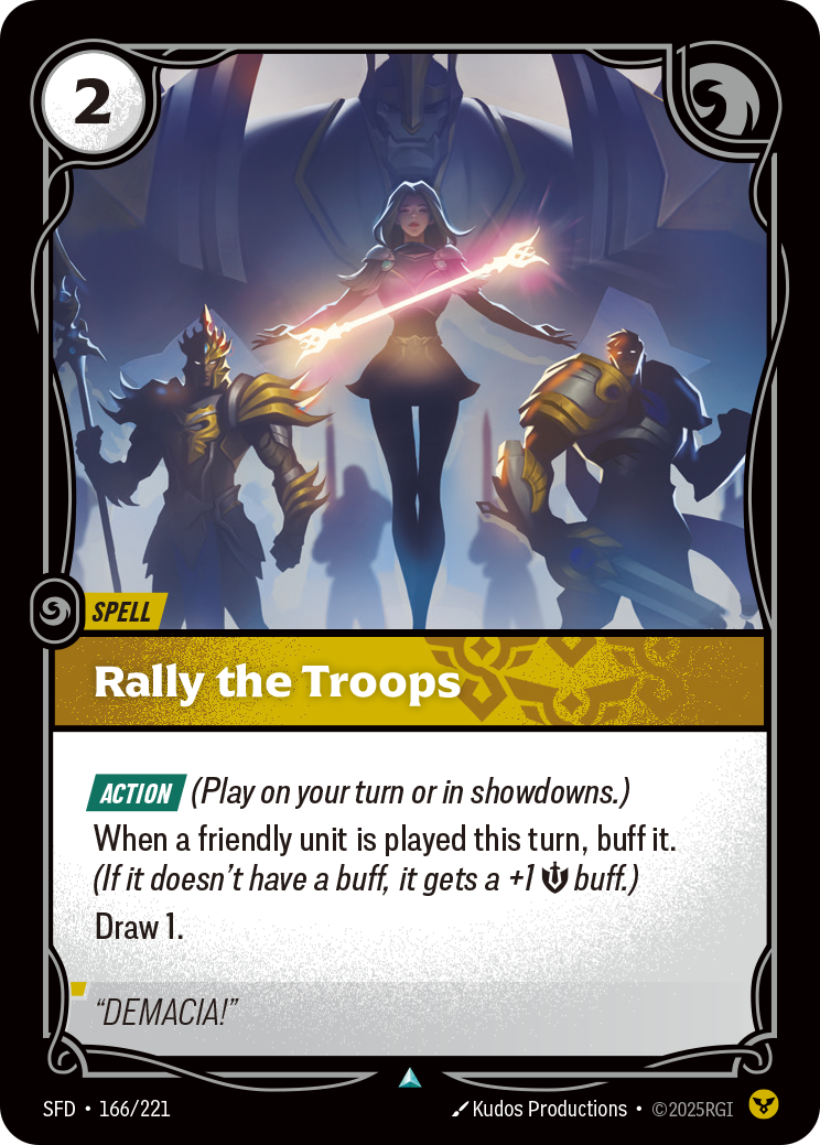 Rally the Troops (Spiritforged SFD-166)