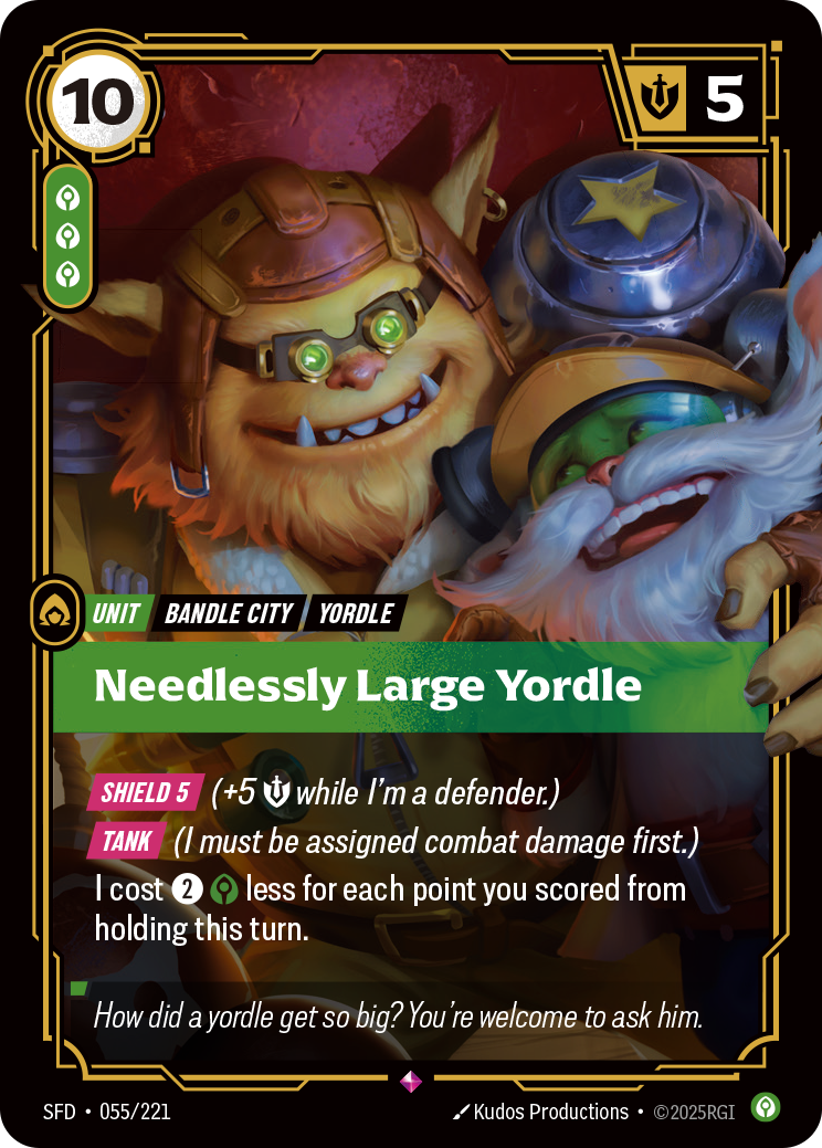 Needlessly Large Yordle (Spiritforged SFD-055)