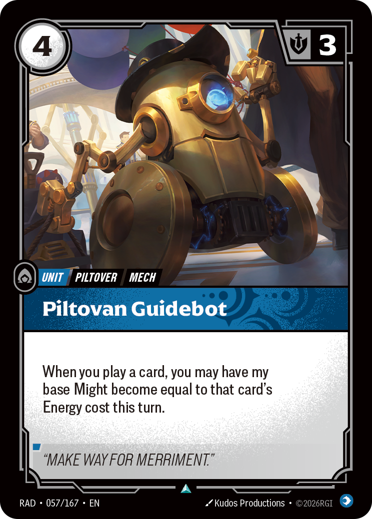 Piltovan Guidebot (Radiance RAD-057/167)
