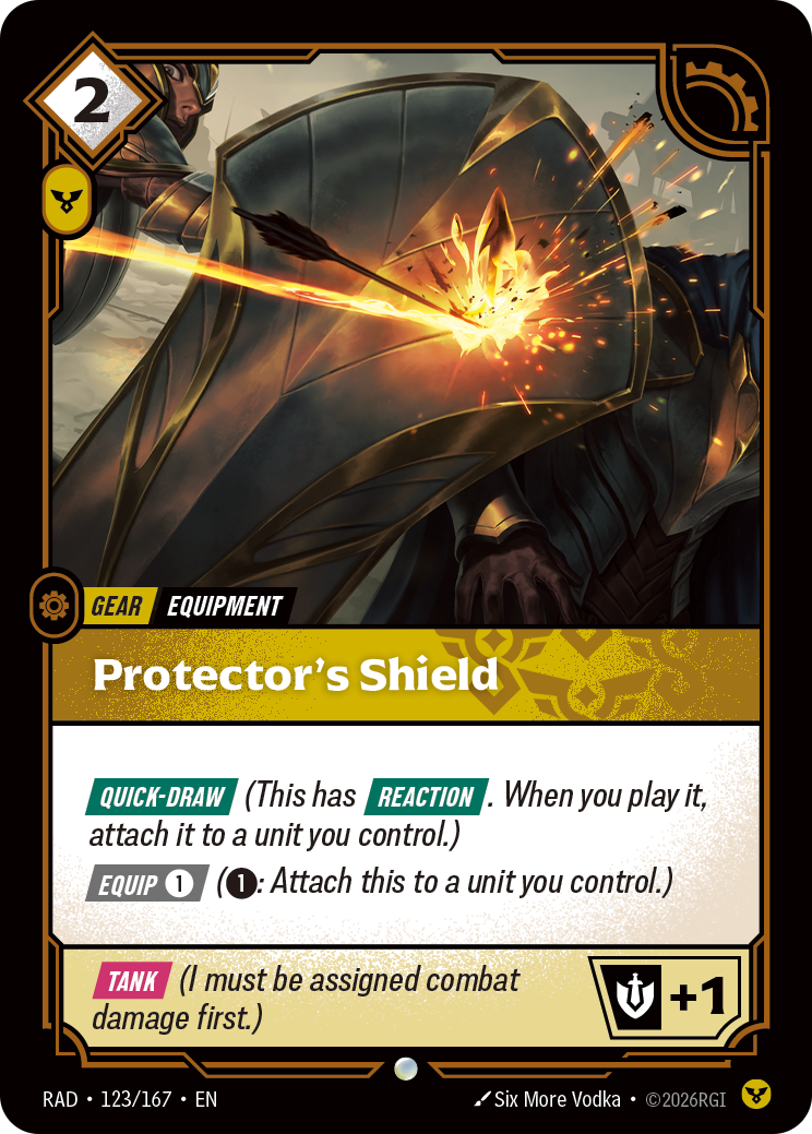 Protector's Shield (Radiance RAD-123/167)