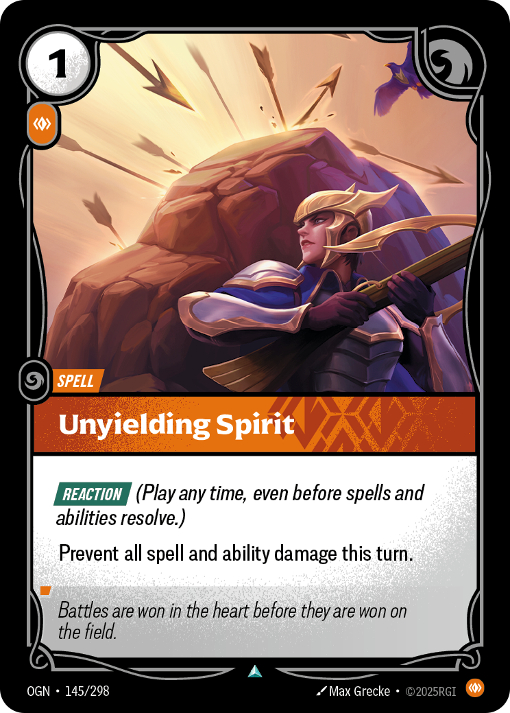 Unyielding Spirit (Origins OGN-145)