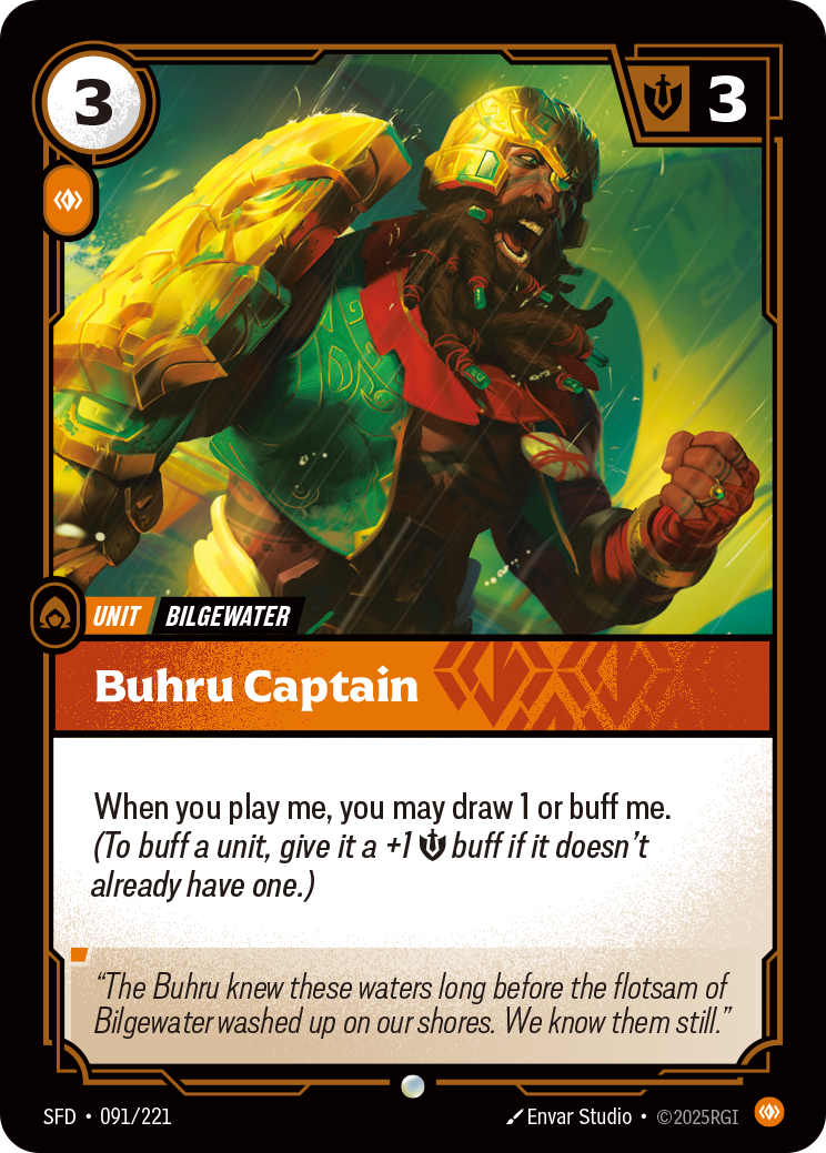 Buhru Captain (Spiritforged SFD-091)