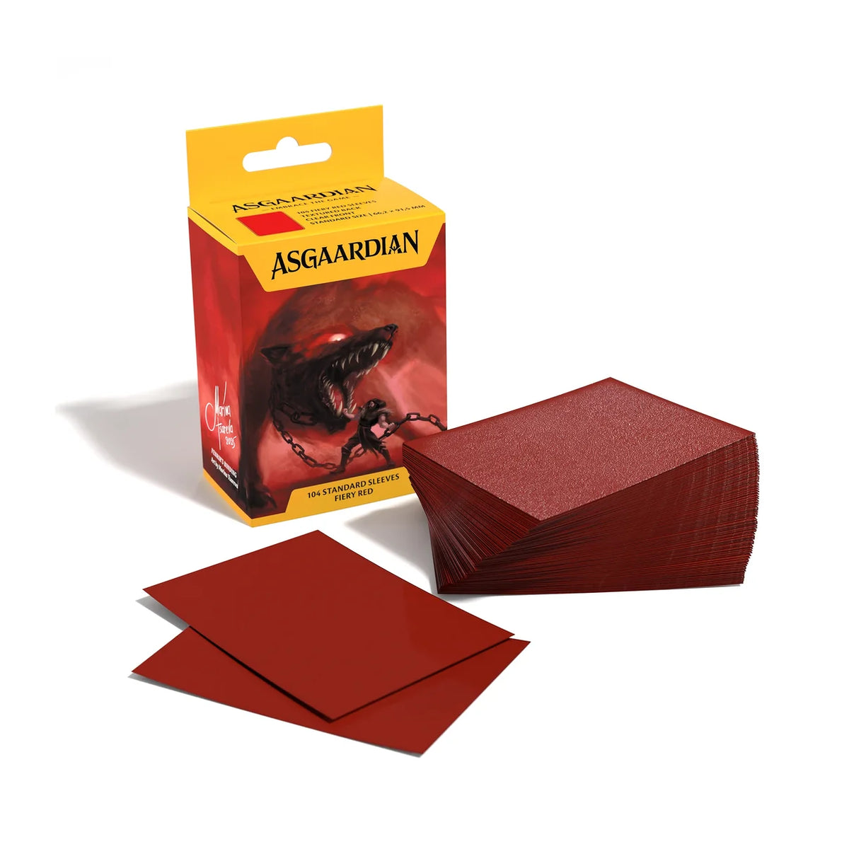 Asgaadian Fiery Red Standard Sleeves