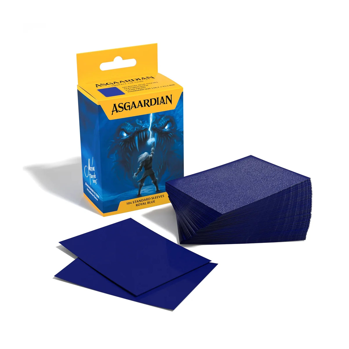 Asgaadian Royal Blue Standard Sleeves