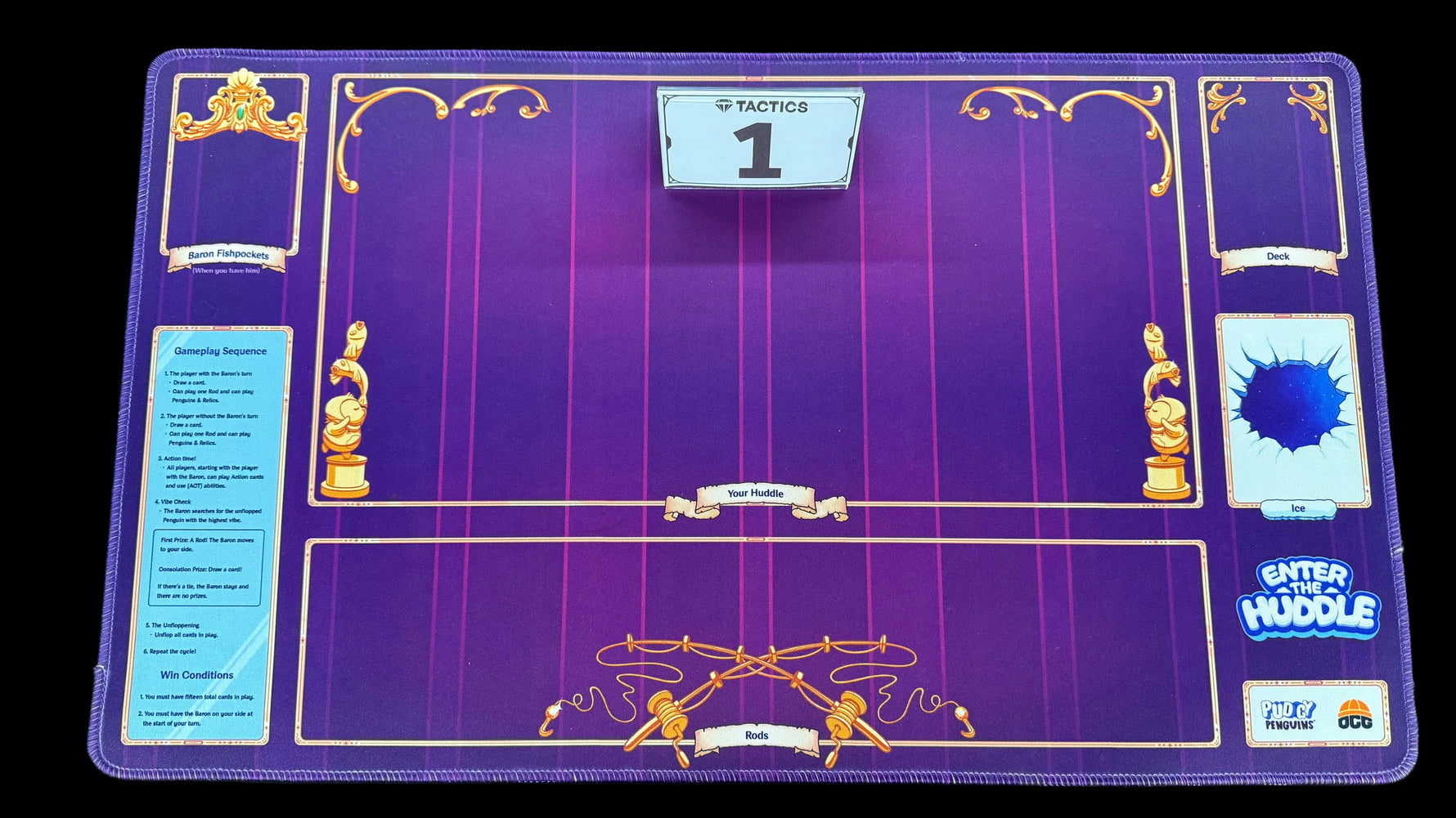 Vibes TCG - Enter the Huddle Official Gameplay Playmat