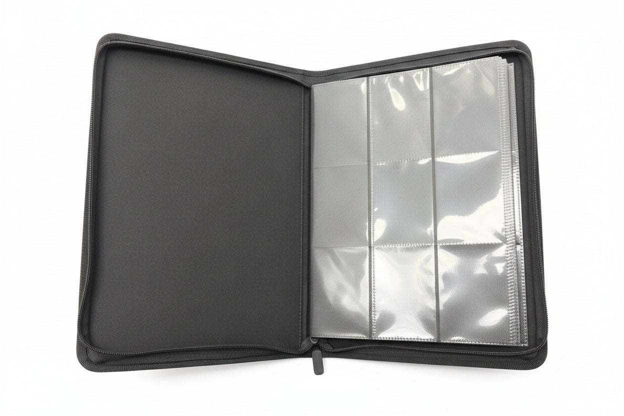 TACTICS 9-Pocket Premium Leather Album Binder