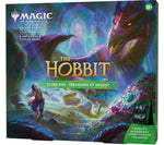 Magic: The Gathering | The Hobbit Scene Box | 6 Foil Borderless Scene Cards, 6 Art Cards, 3 Play Boosters + Display Easel Per Kit