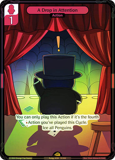 021 - A Drop in Attention - Foil