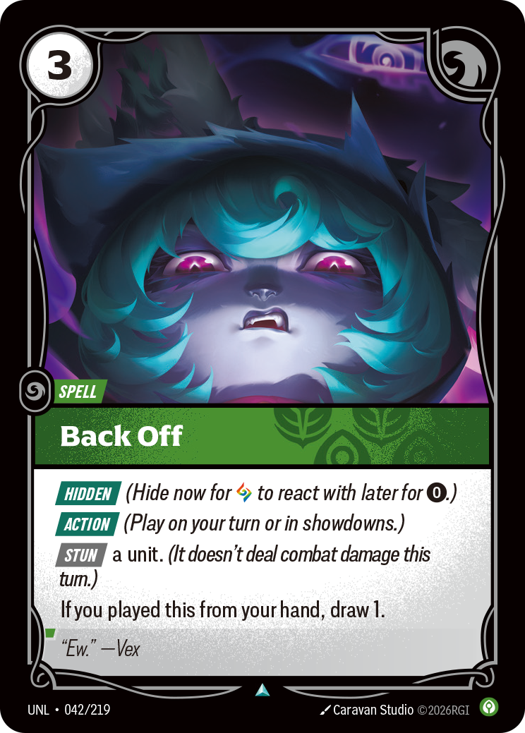 Back Off (Unleashed UNL-042)
