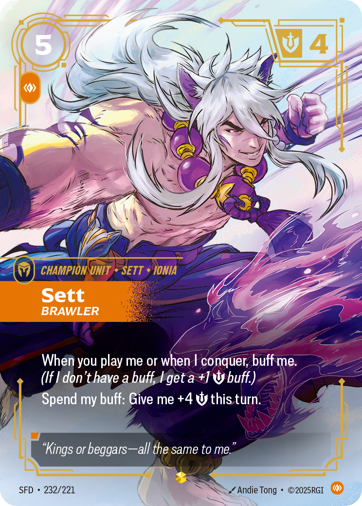 Sett - Brawler (Spiritforged SFD-232)