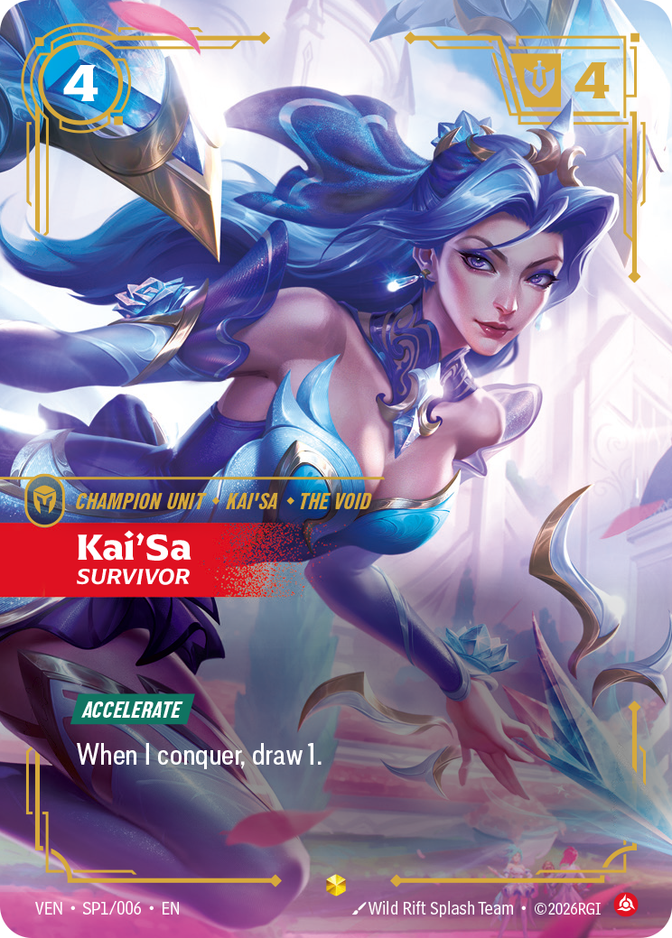 Kai'Sa, Survivor (Vendetta VEN-SP1-6)