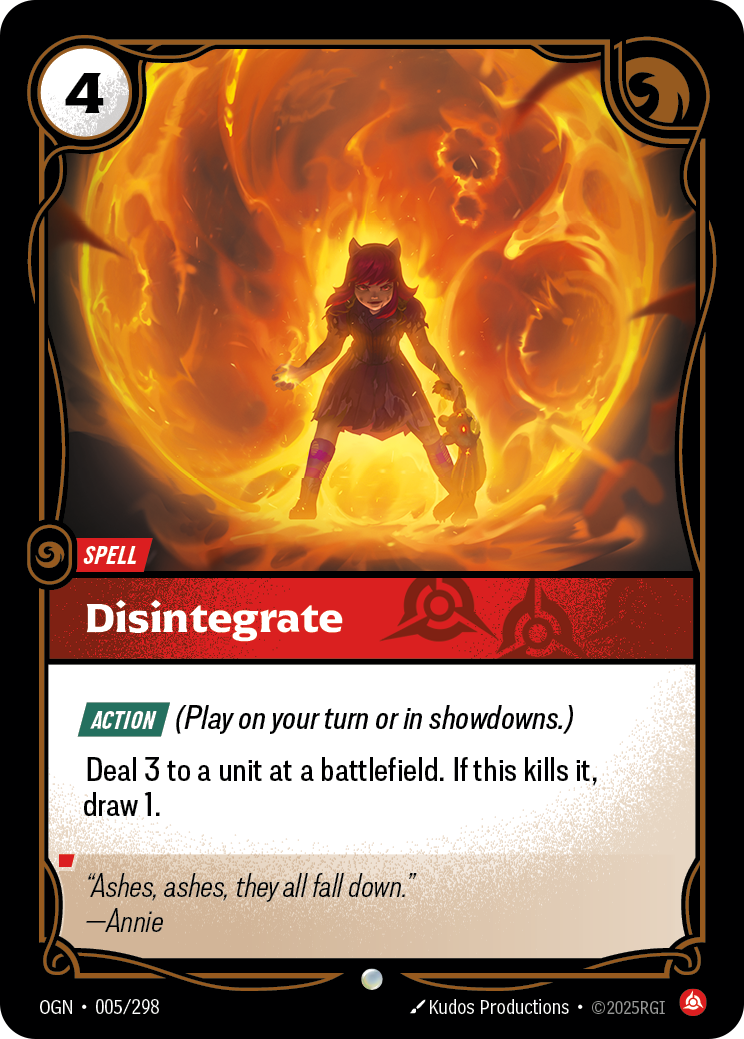 Disintegrate (Origins OGN-005)