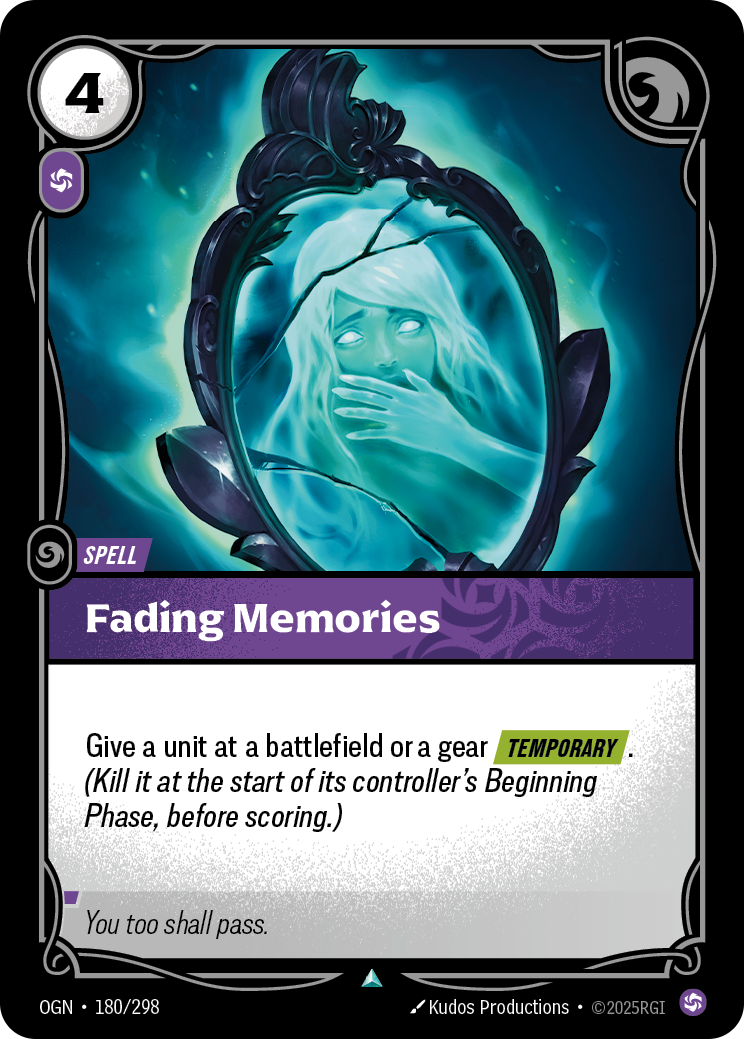 Fading Memories (Origins OGN-180)