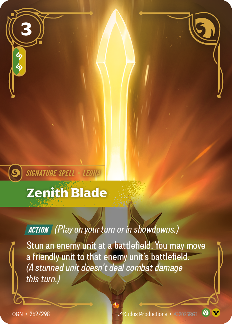Zenith Blade (Origins OGN-262)