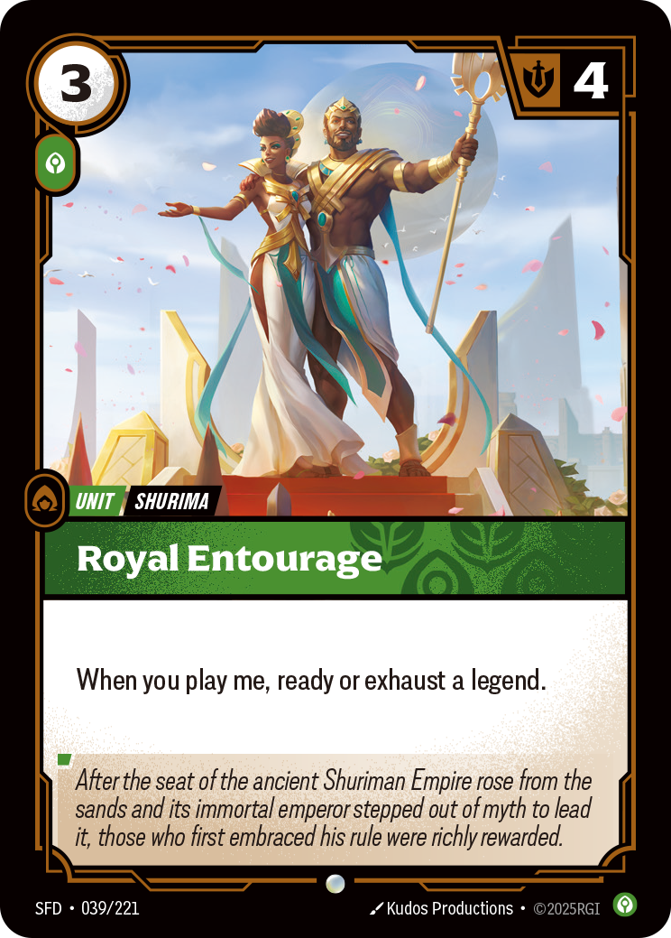Royal Entourage (Spiritforged SFD-039)