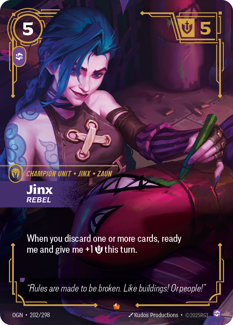 Jinx - Rebel (Origins OGN-202)