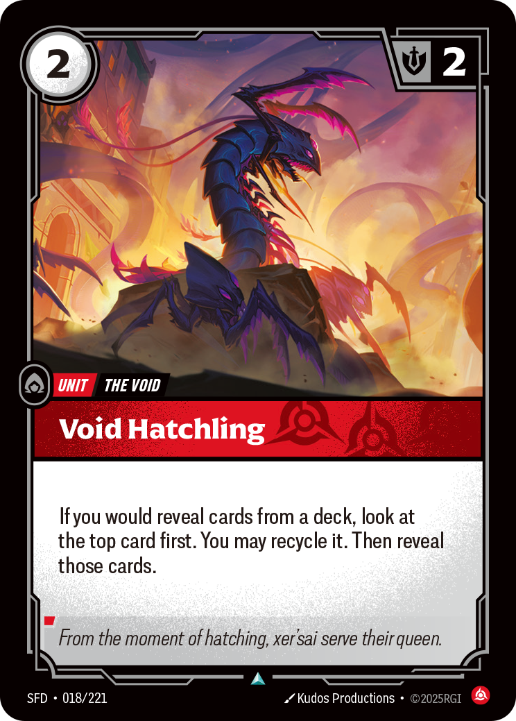 Void Hatchling (Spiritforged SFD-018)