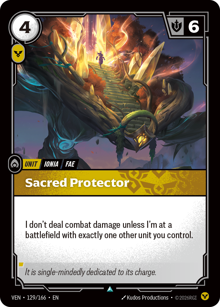Sacred Protector (Vendetta VEN-129)