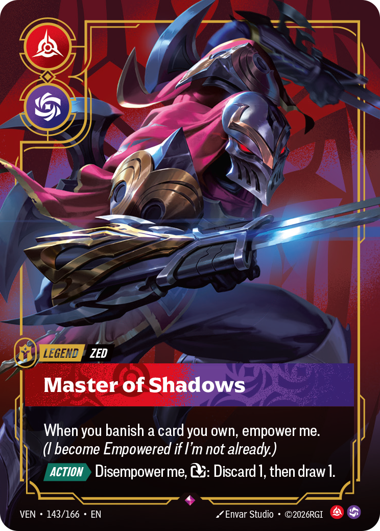 Zed - Master of Shadows (Vendetta VEN-143)