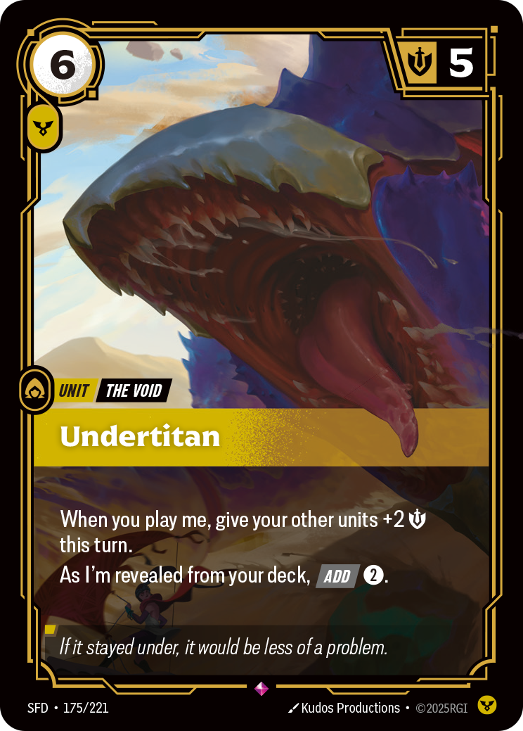 Undertitan (Spiritforged SFD-175)