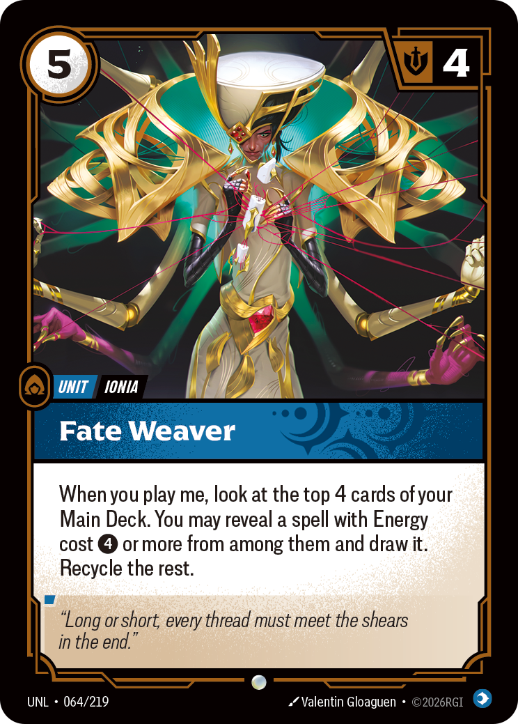 Fate Weaver (Unleashed UNL-064)