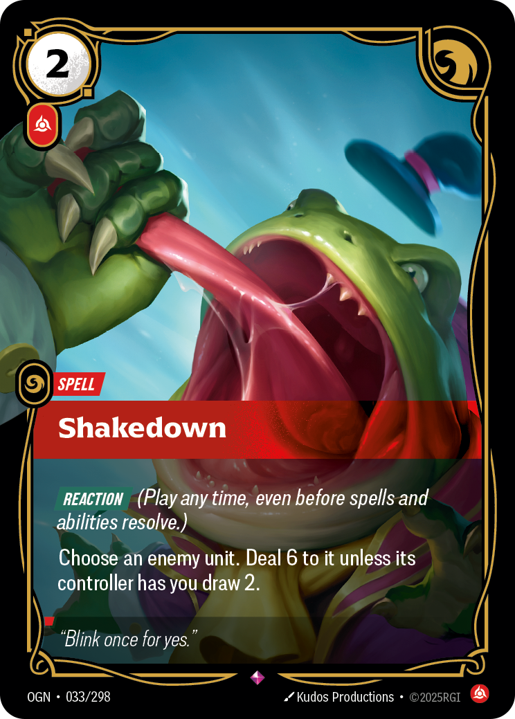Shakedown (Origins OGN-033)