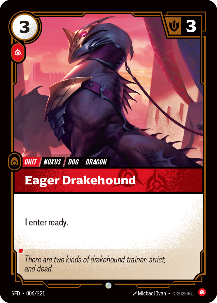 Eager Drakehound (Spiritforged SFD-006)