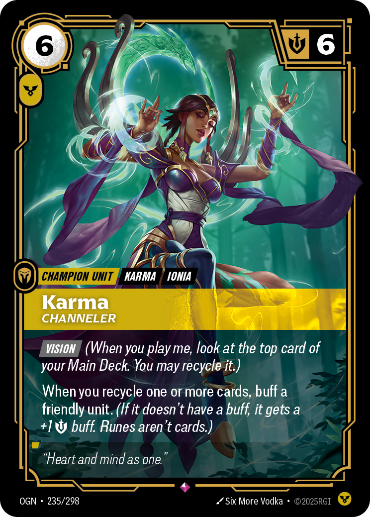 Karma - Channeler (Origins OGN-235)
