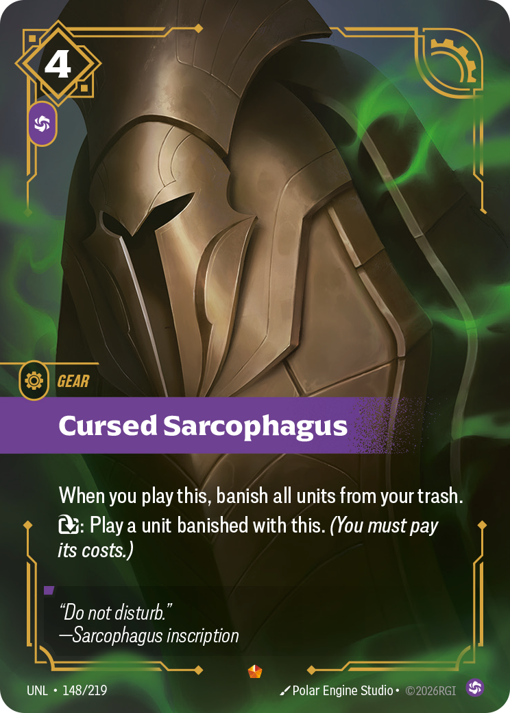 Cursed Sarcophagus (Unleashed UNL-148)