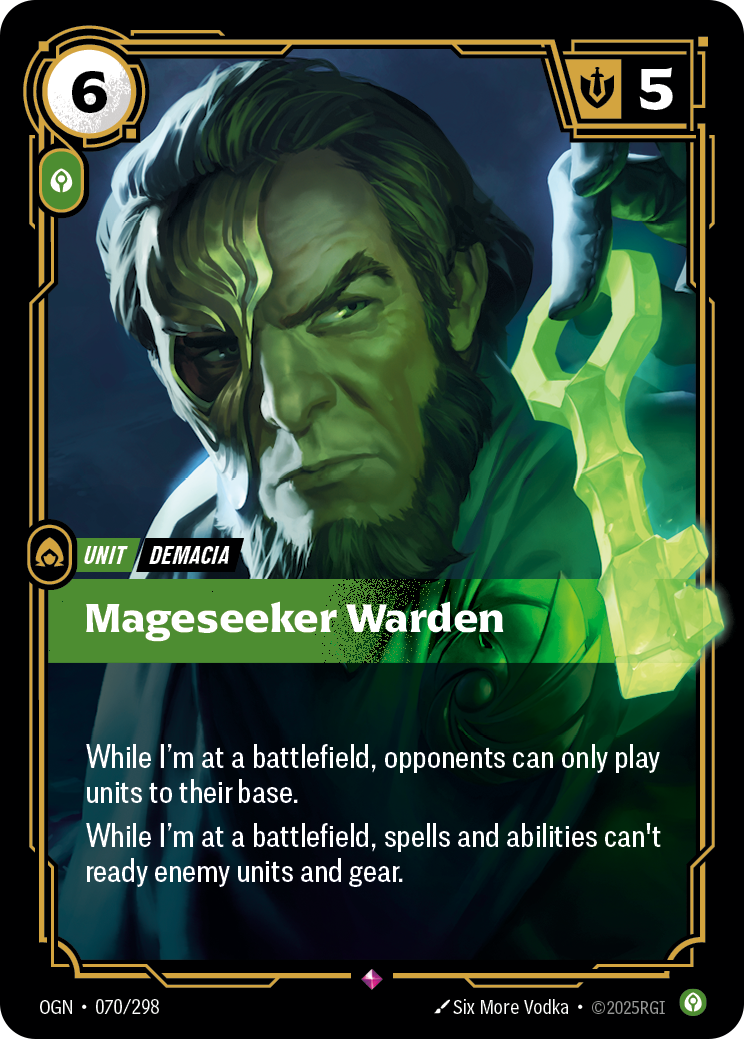 Mageseeker Warden (Origins OGN-070)