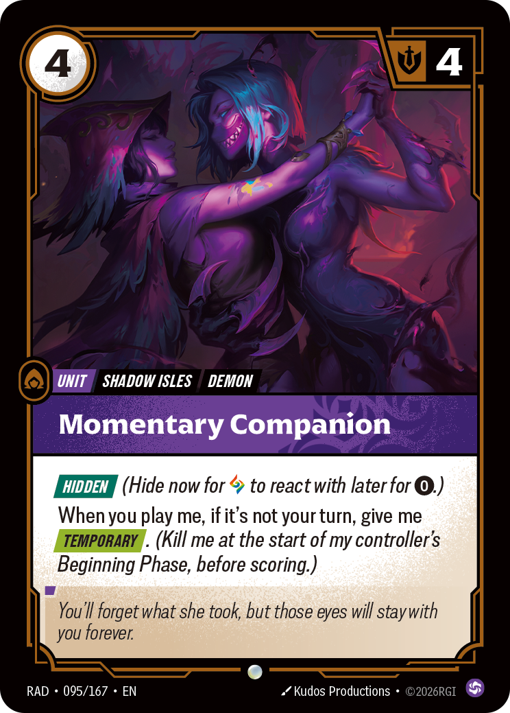 Momentary Companion (Radiance RAD-095/167)