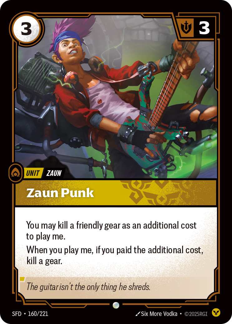 Zaun Punk (Spiritforged SFD-160)
