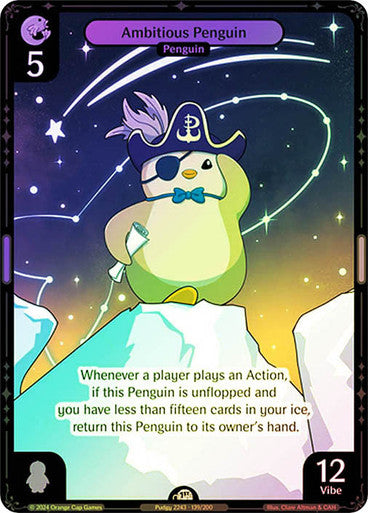 139 - Ambitious Penguin - Foil