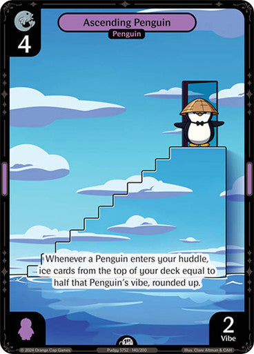 140 - Ascending Penguin