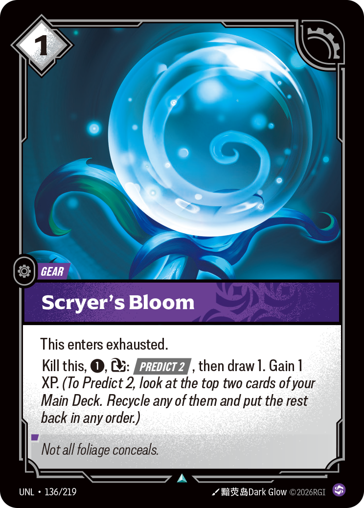 Scryer's Bloom (Unleashed UNL-136)