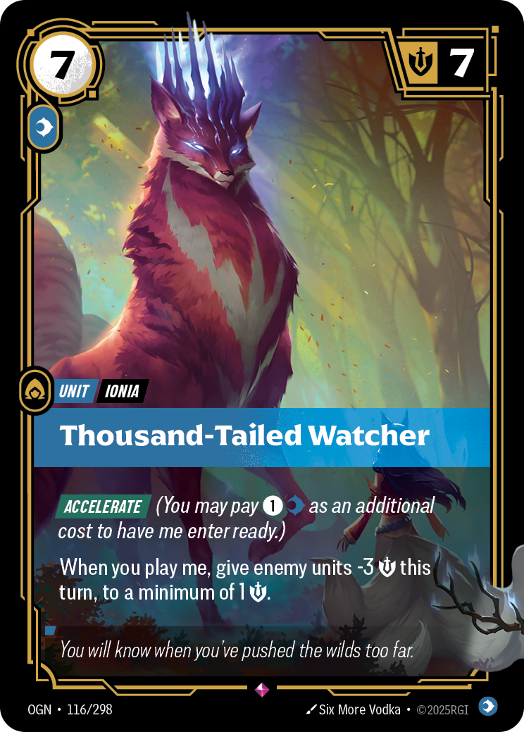 Thousand-Tailed Watcher (Origins OGN-116)