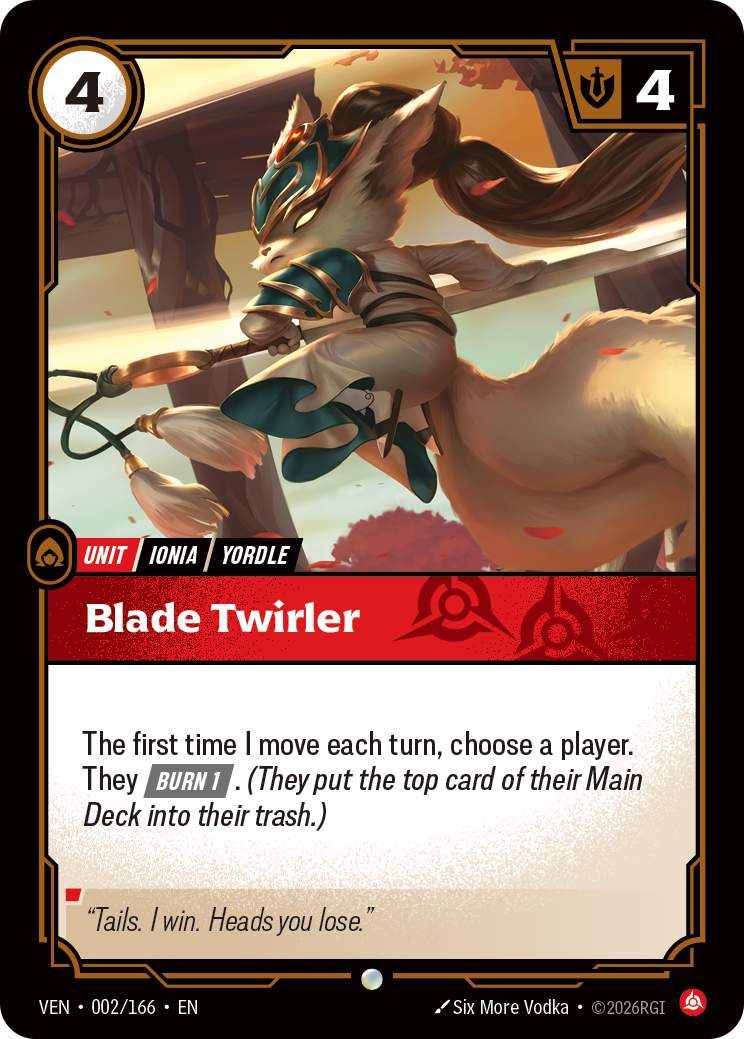 Blade Twirler (Vendetta VEN-002)