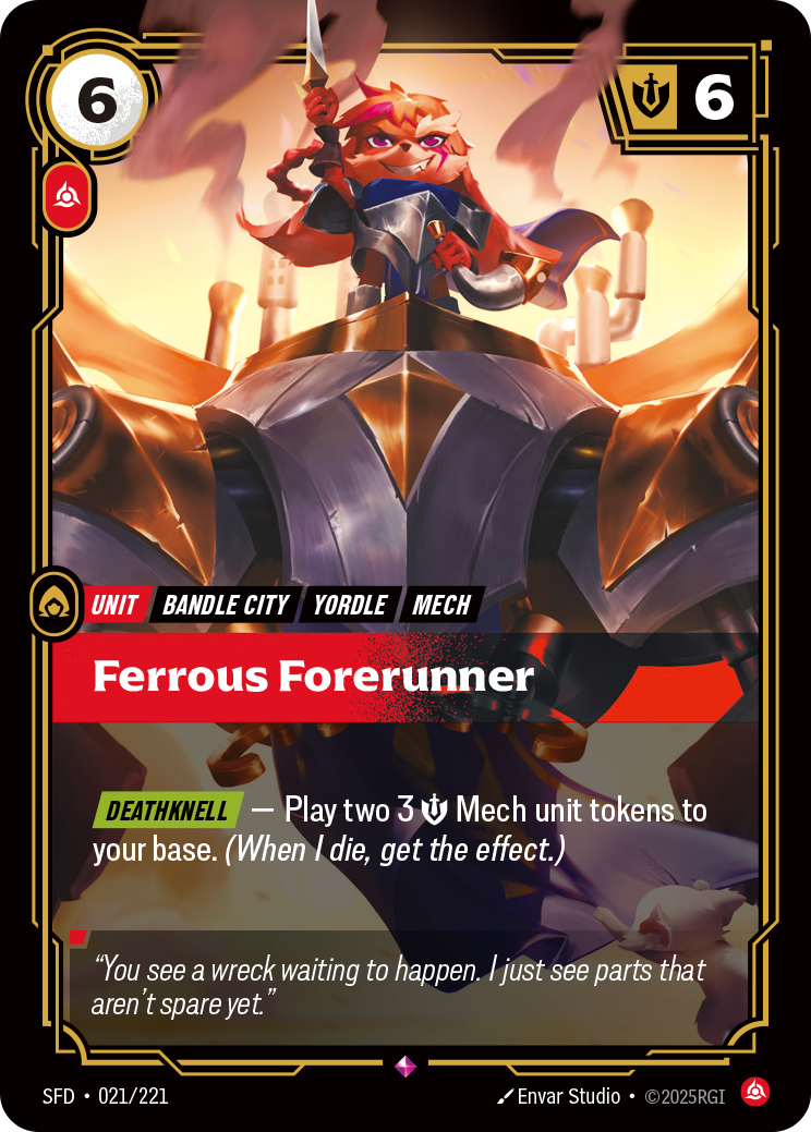 Ferrous Forerunner (Spiritforged SFD-021)