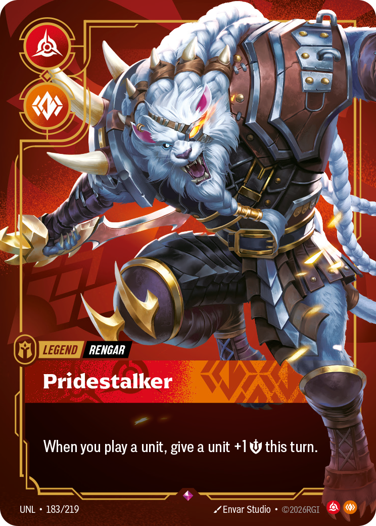 Rengar - Pridestalker (Unleashed UNL-183)